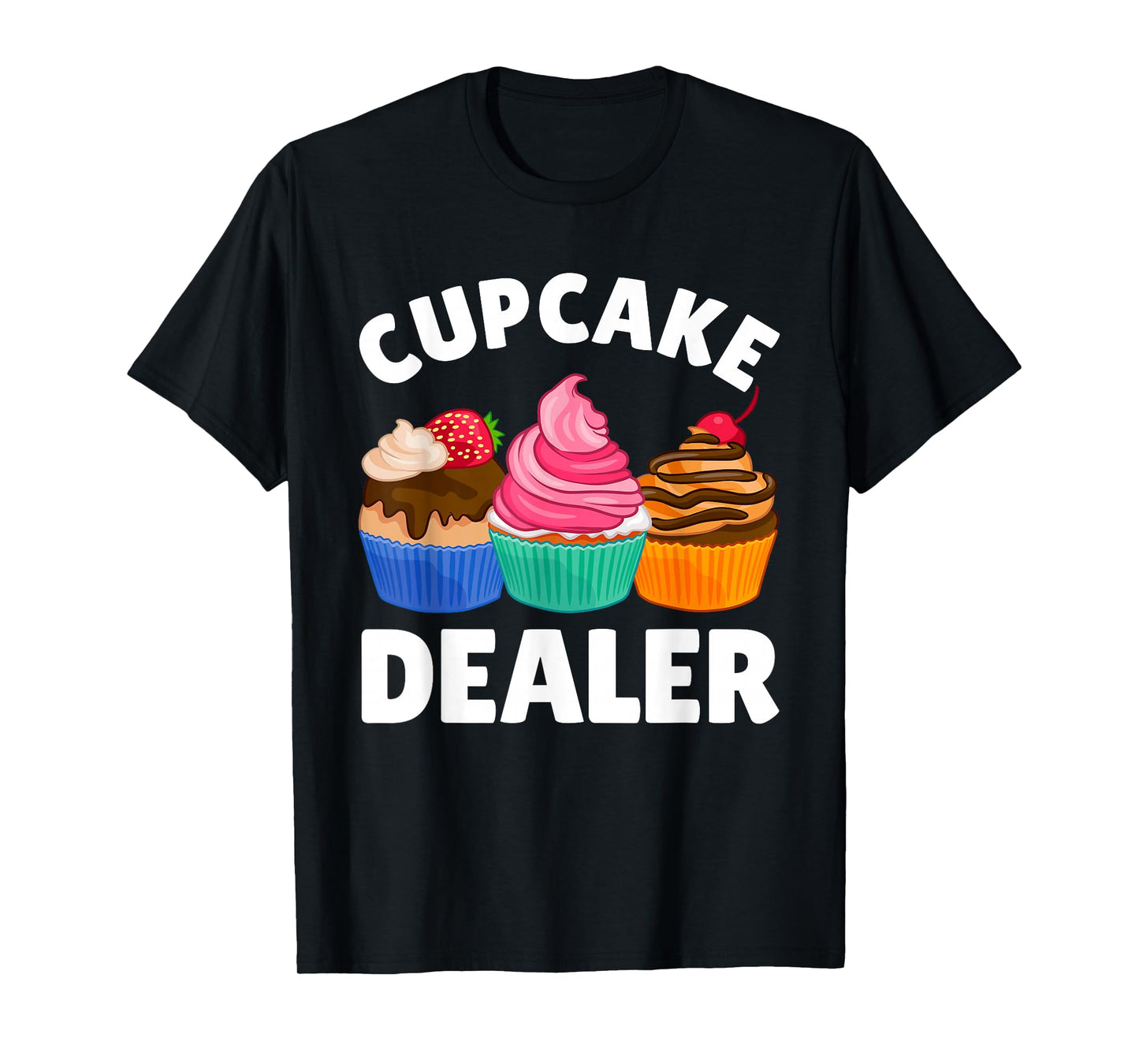Cool Cupcake Costume for Men Women Baking Cupcake Lover T-Shirt