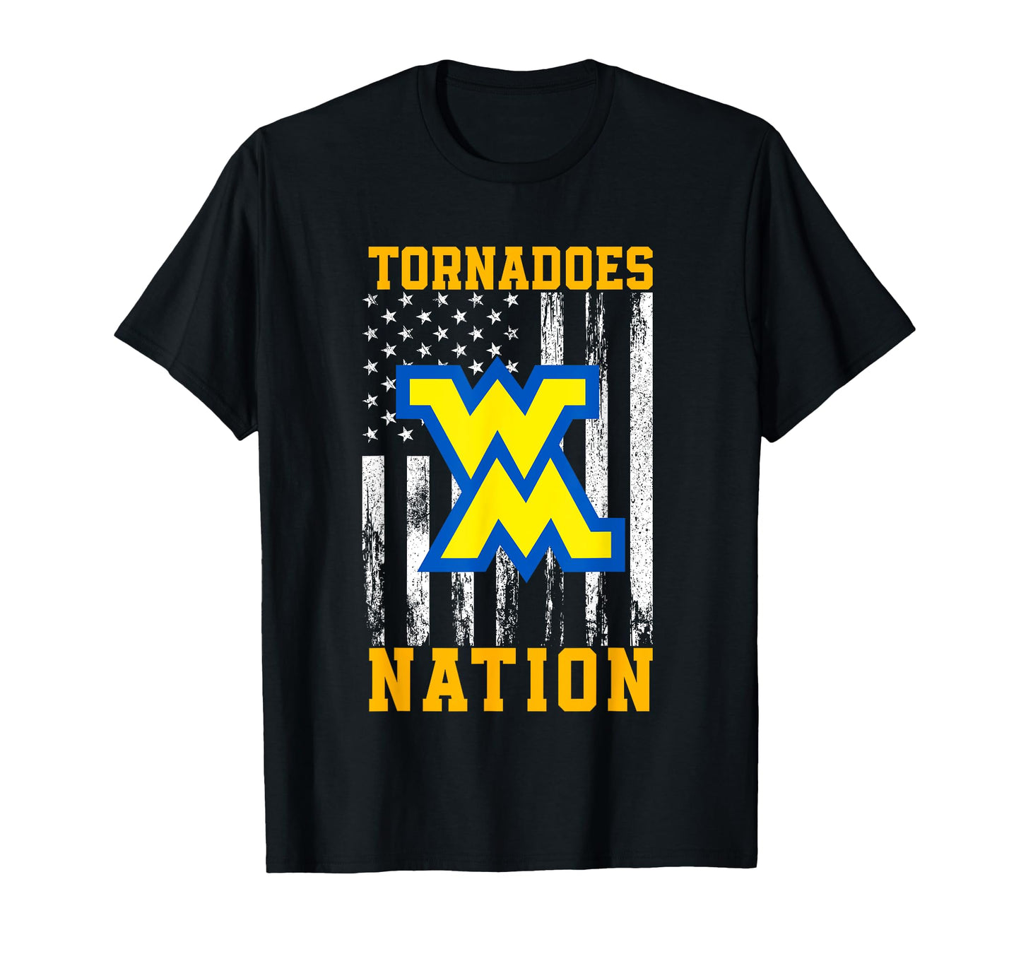 West Muskingum Tornadoes Logo Nation HS T-Shirt