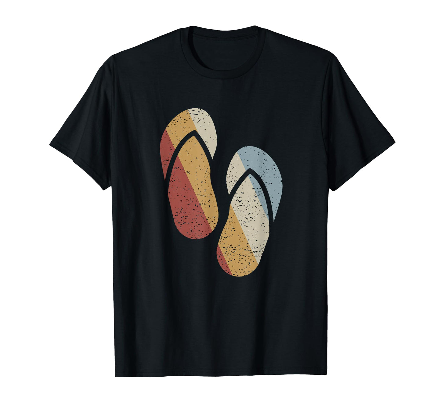 Flip Flops Retro Style Vintage T-Shirt