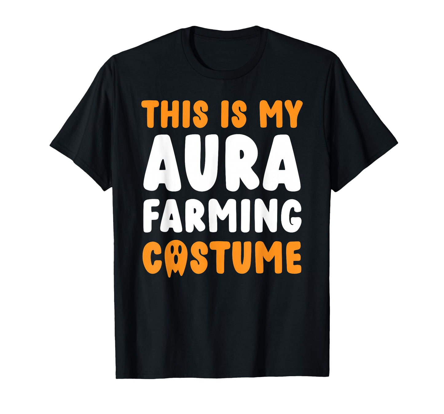 Aura Farming Shirt Halloween Aura Farmer Costume Boys 12-14 T-Shirt