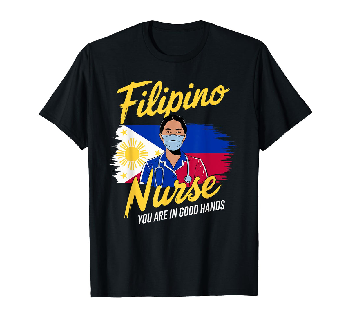 Proud Filipino Nurse Pinoy Heritage Pilipinas Philippines US T-Shirt