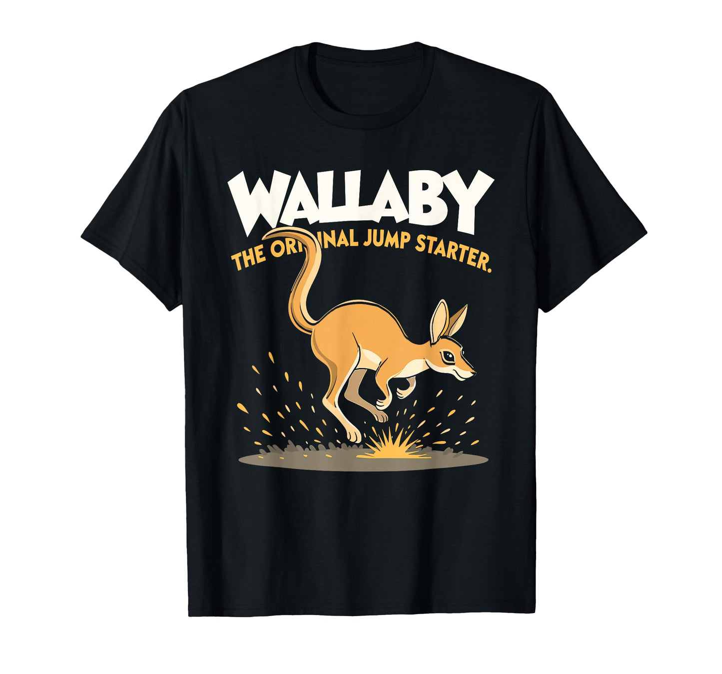Wallaby Australian Wildlife Marsupial Nature Explorer Design T-Shirt