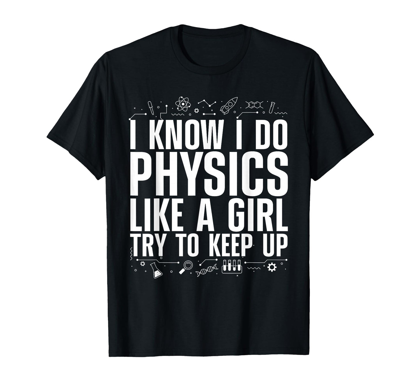 Cool Physics for Women Girls Quantum Mechanics Science Nerd T-Shirt