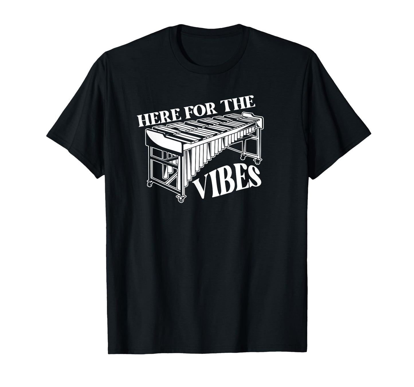 Vintage Here for the Vibes Vibraphone Marching Band Pit T-Shirt