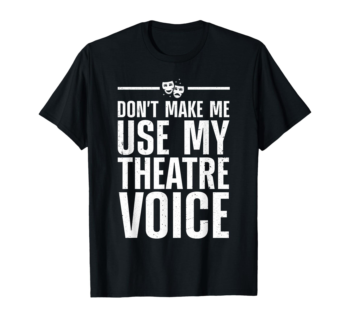 Cute Theatre Art for Men Women Kids Broadway Musical Theater T-Shirt