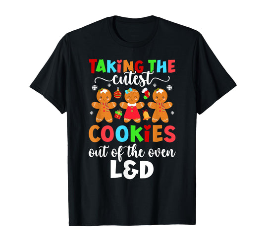 Cute L&D Nurse Christmas Labor and Delivery Nurse Xmas T-Shirt