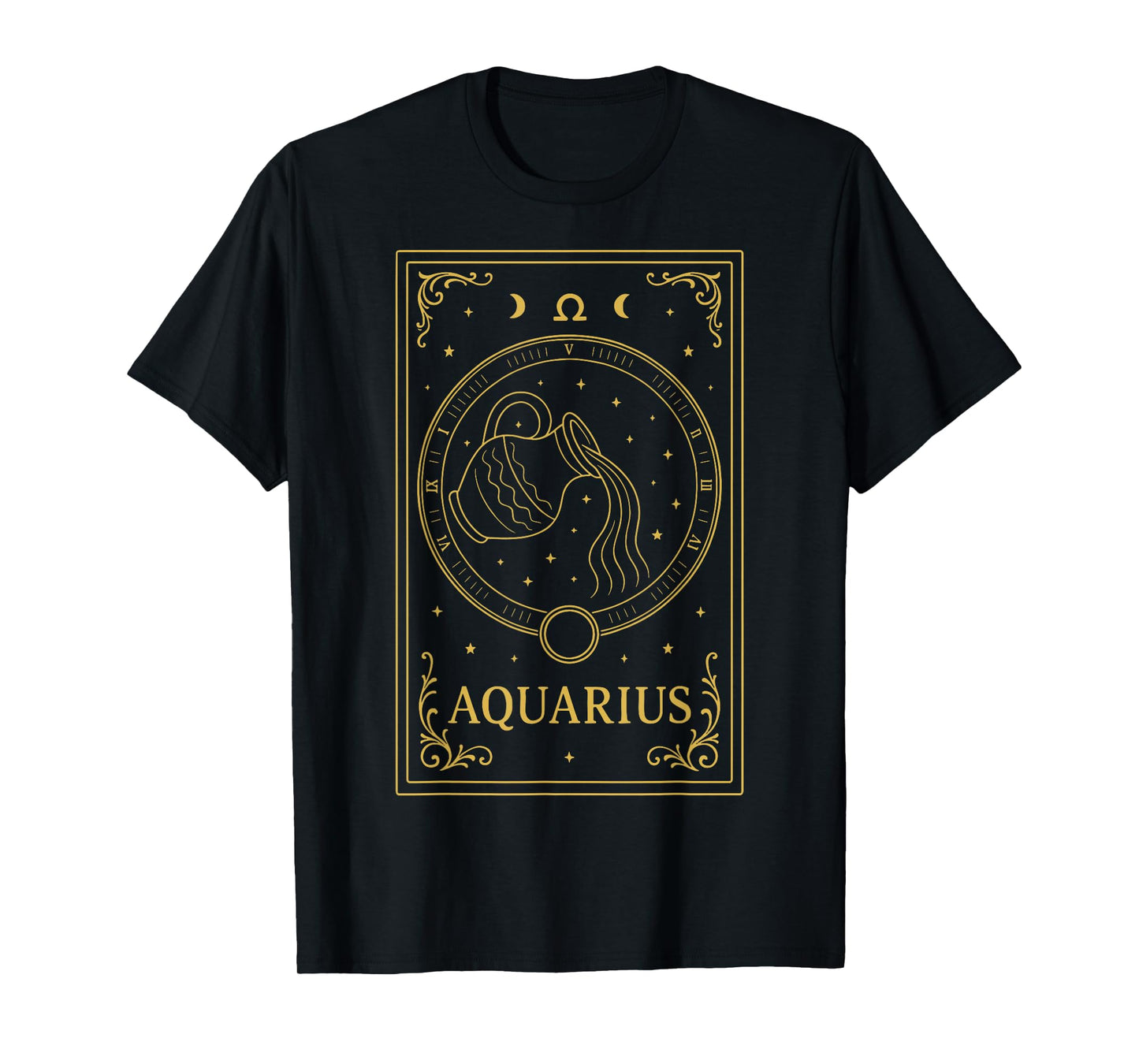 Aquarius Tarot Card T-Shirt