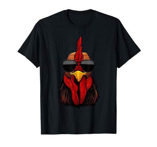 Cool Rooster Design For Men Women Kids Chicken Rooster Lover T-Shirt