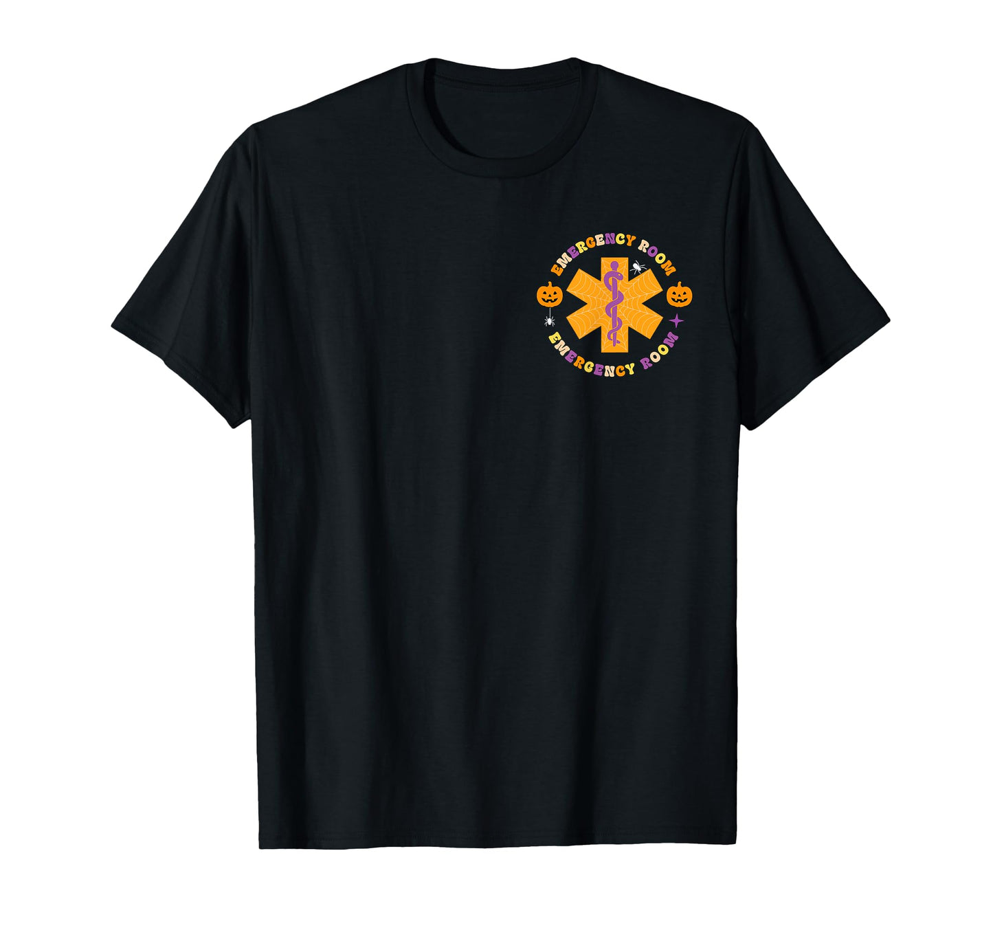 Code Boo in The ER Emergency Room Nurse Spooky Halloween T-Shirt