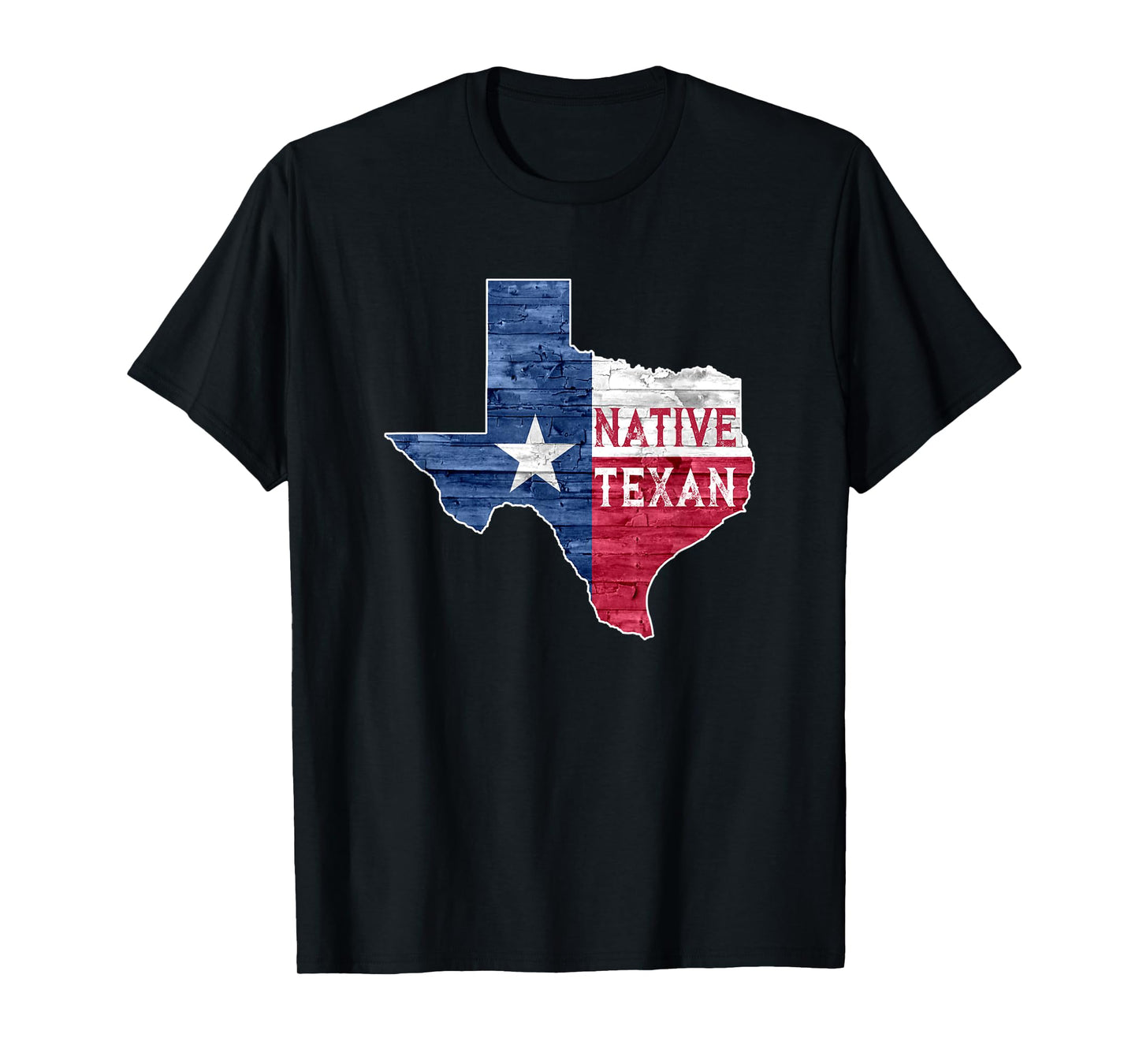 Native Texan Texas Lone Star State Flag T-Shirt