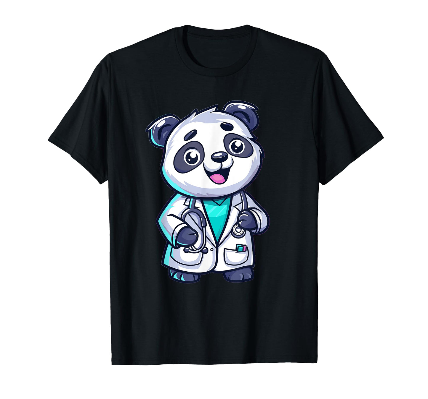 Cute Doctor Panda T-Shirt