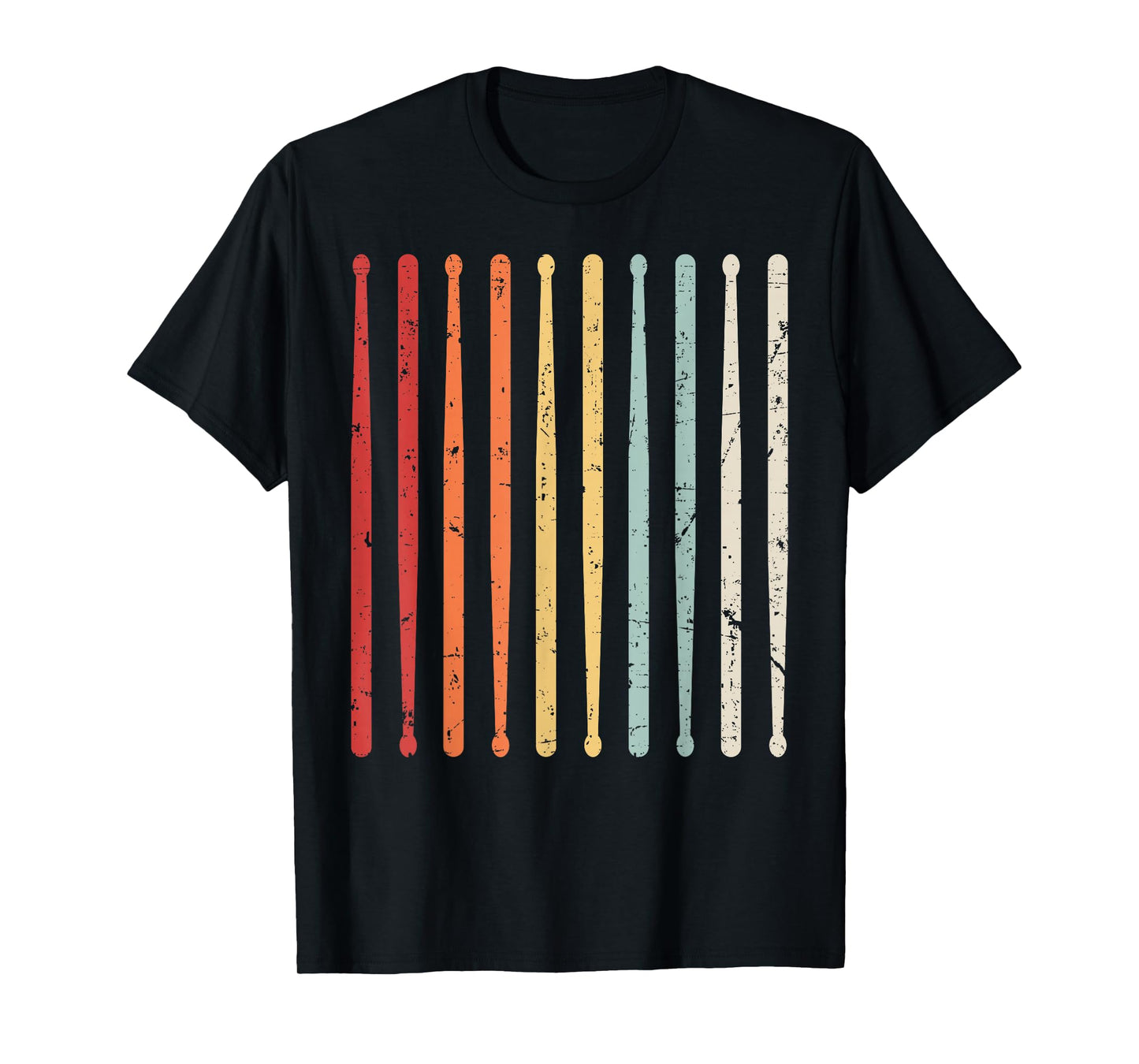 Funny Drum Stick Gift For Drummer Boys Girls Drum Player T-Shirt