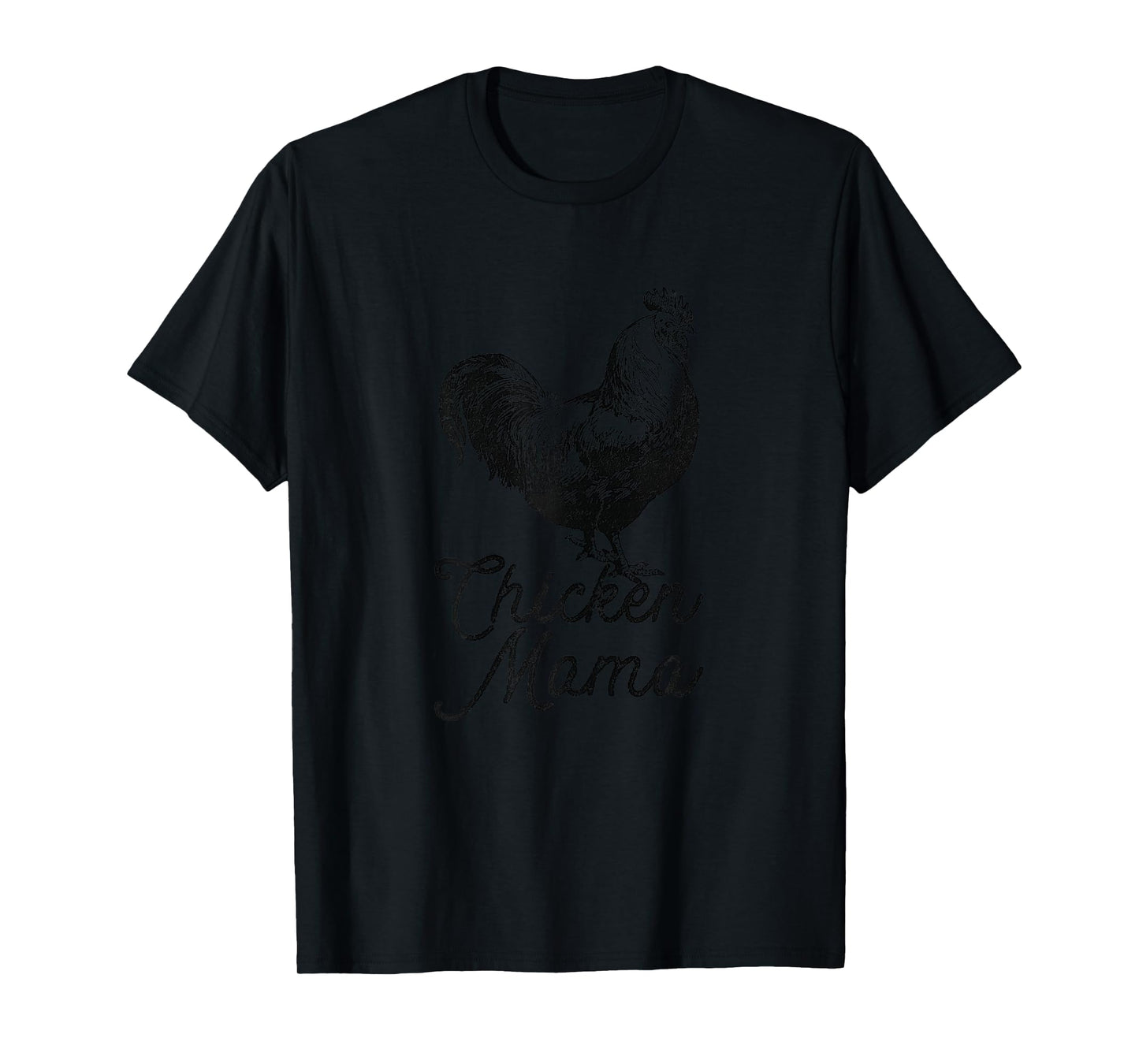 Chicken Mama Hen Vintage Graphic Chicken Mom T-Shirt