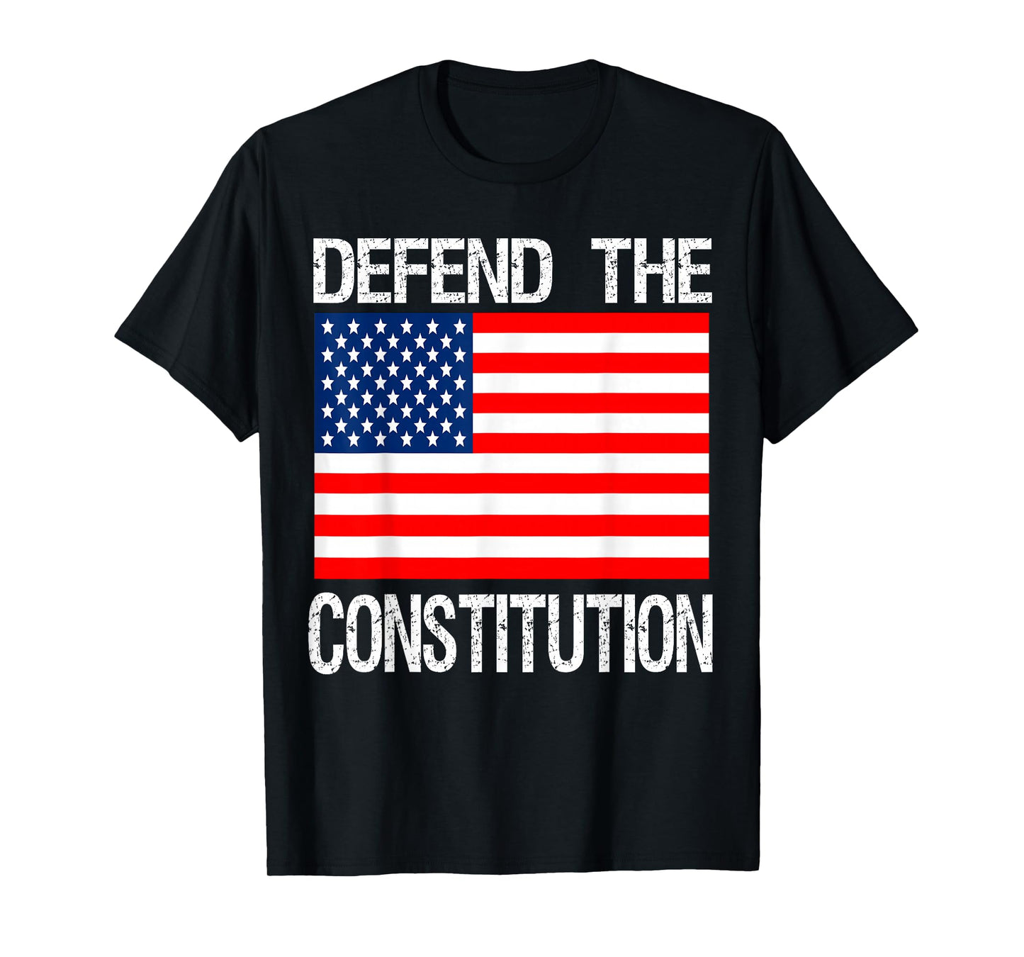 Defend The Constitution T-Shirt US Political Protest Tee T-Shirt