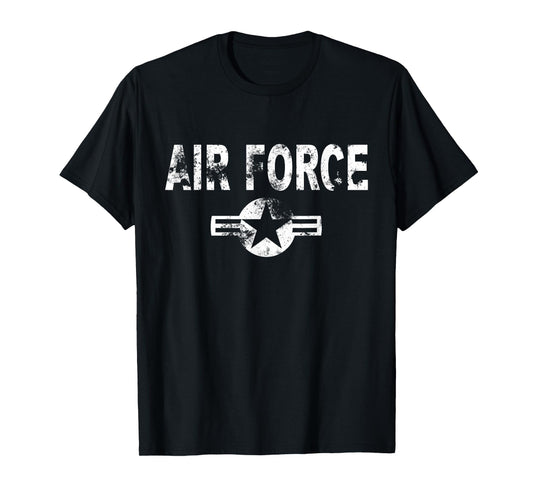 Air Force Vintage US Military Airforce Men Women Gift T-Shirt