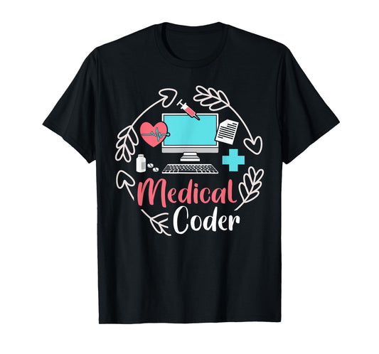 Cute Medical Coder Medical Coding T-Shirt