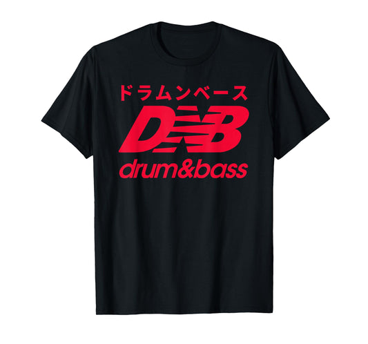 Drum and Bass Vintage Japanese Electronic Music T-Shirt