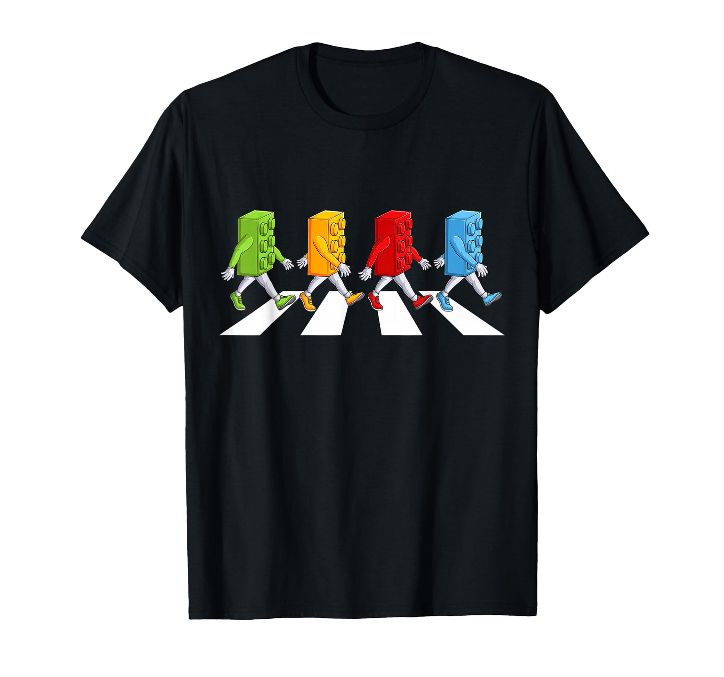 Funny Master Builder Brick Blocks Building Boys Kids Toddler T-Shirt