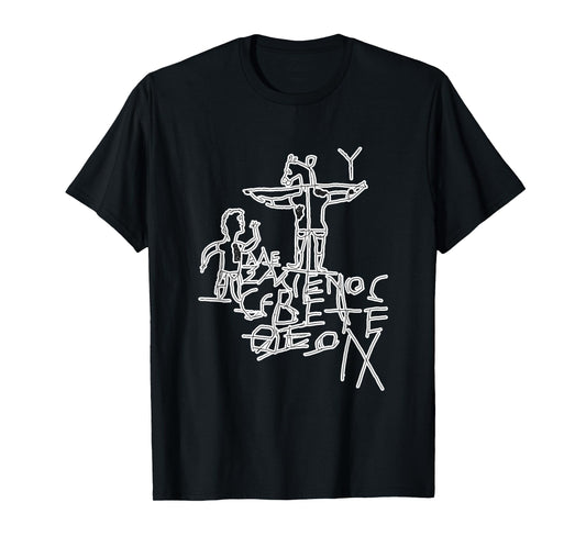 Alexamenos Graffiti - Graffito - Roman - Jesus - Christian T-Shirt