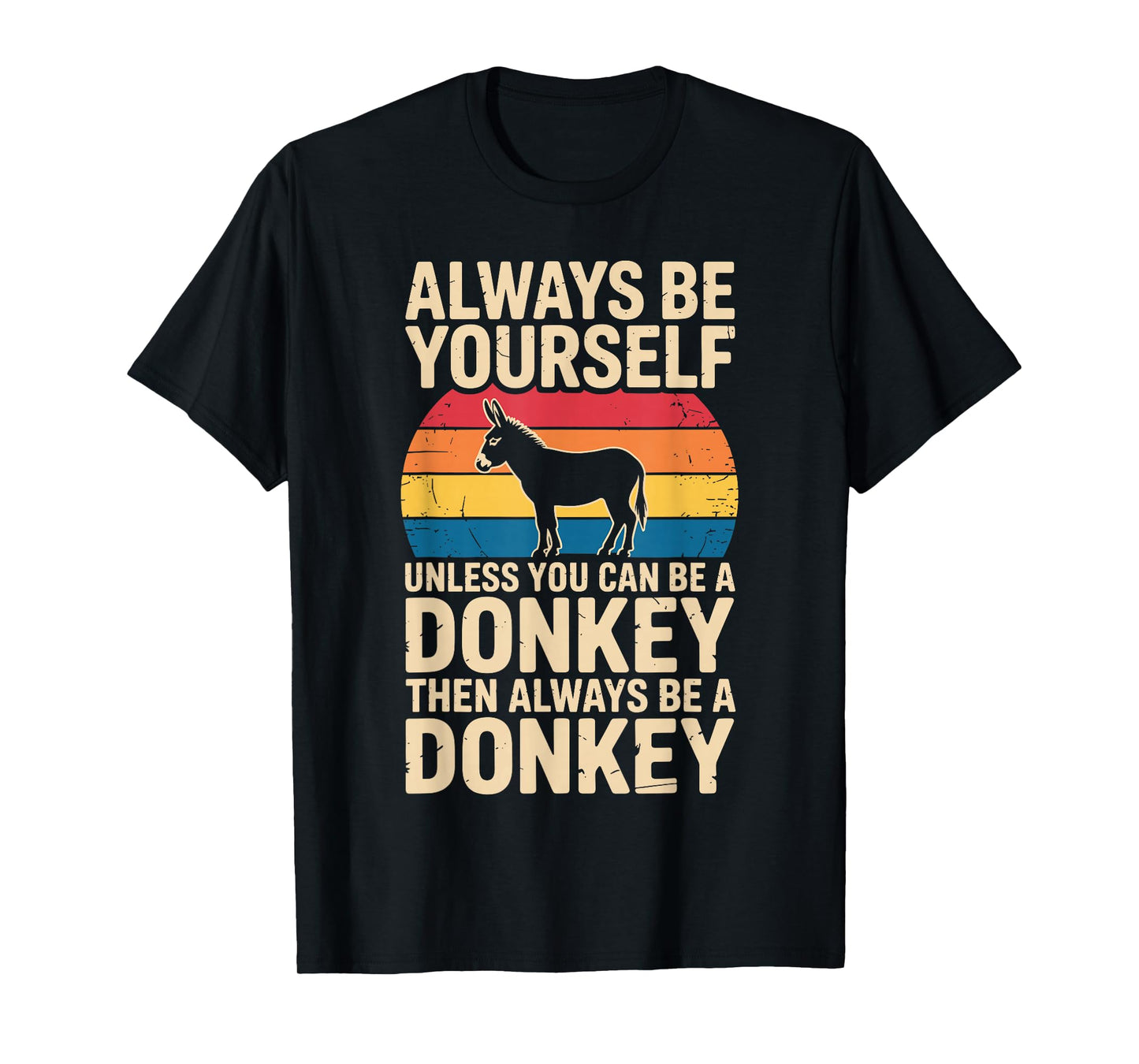 Cute Donkey Design for Men Women Pet Animal Donkey Lovers T-Shirt