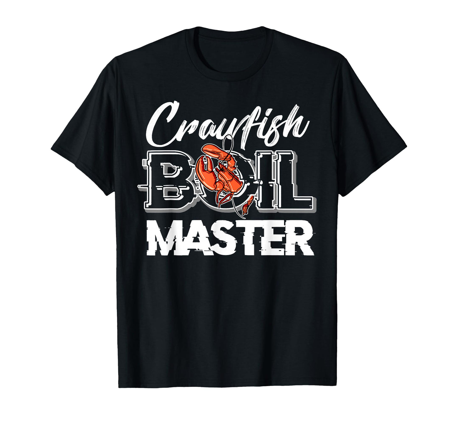 Crawfish Boil Master Cajun Seafood Festival Retro Cooking T-Shirt