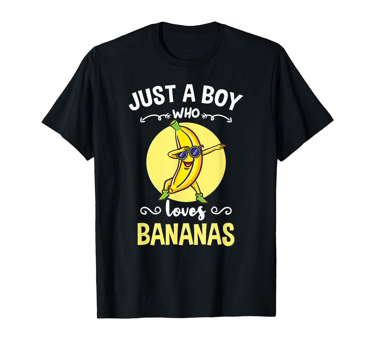 Just A Boy Who Loves Bananas T-Shirt