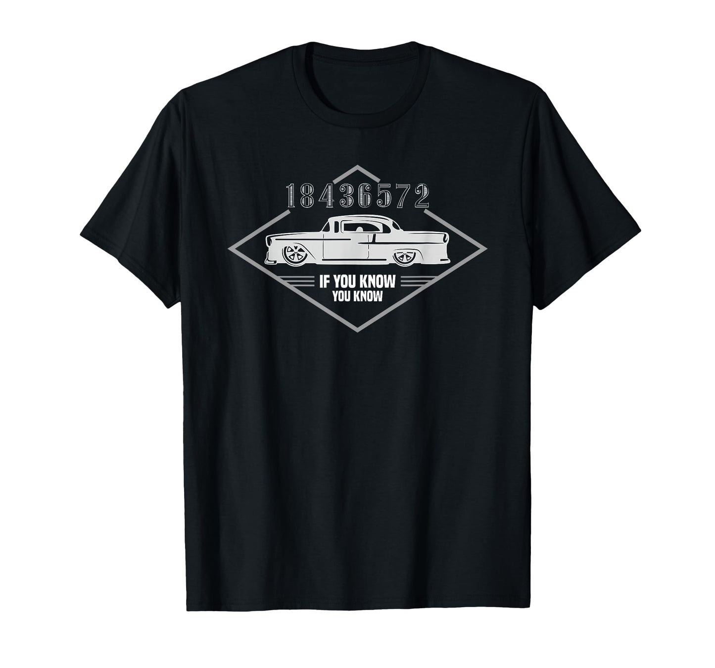 18436572 Hot Rod Firing Order If You Know You Know Car Guy T-Shirt