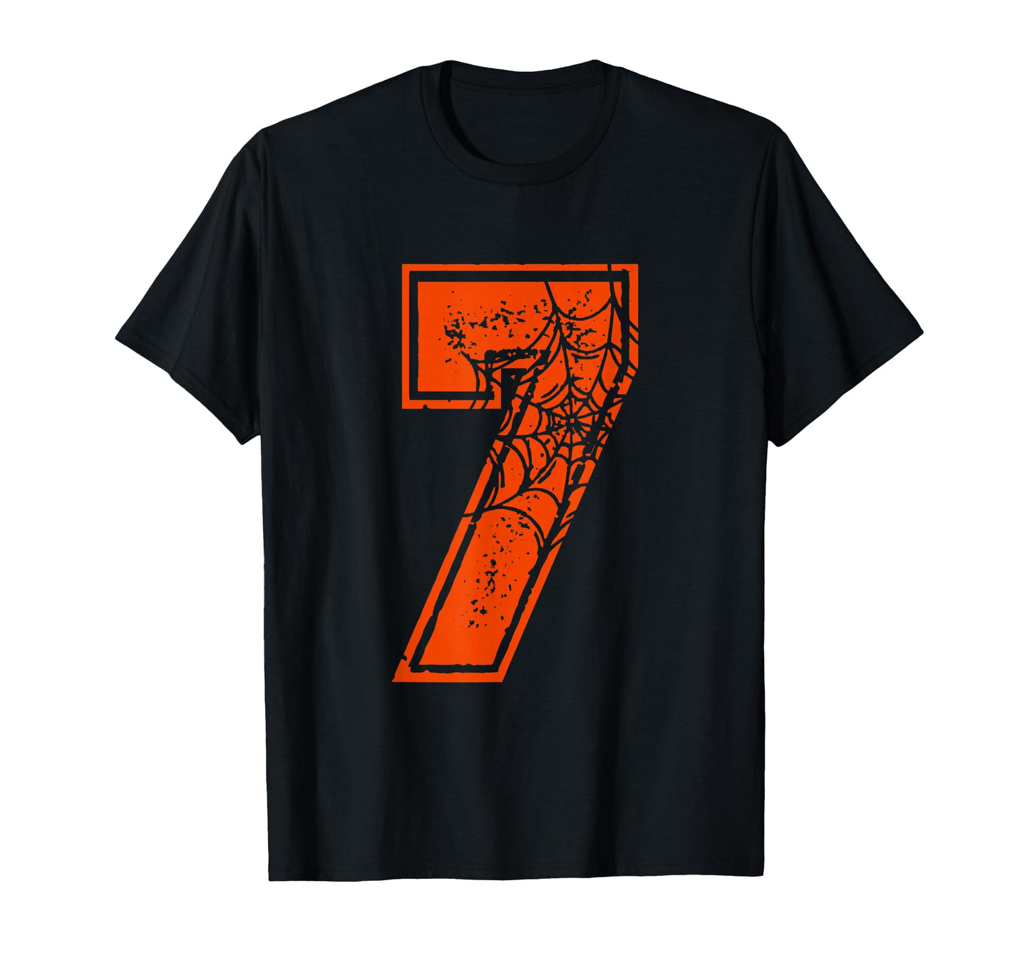 Number 7 67 Meme Halloween Pumpkin Costume Matching Group T-Shirt