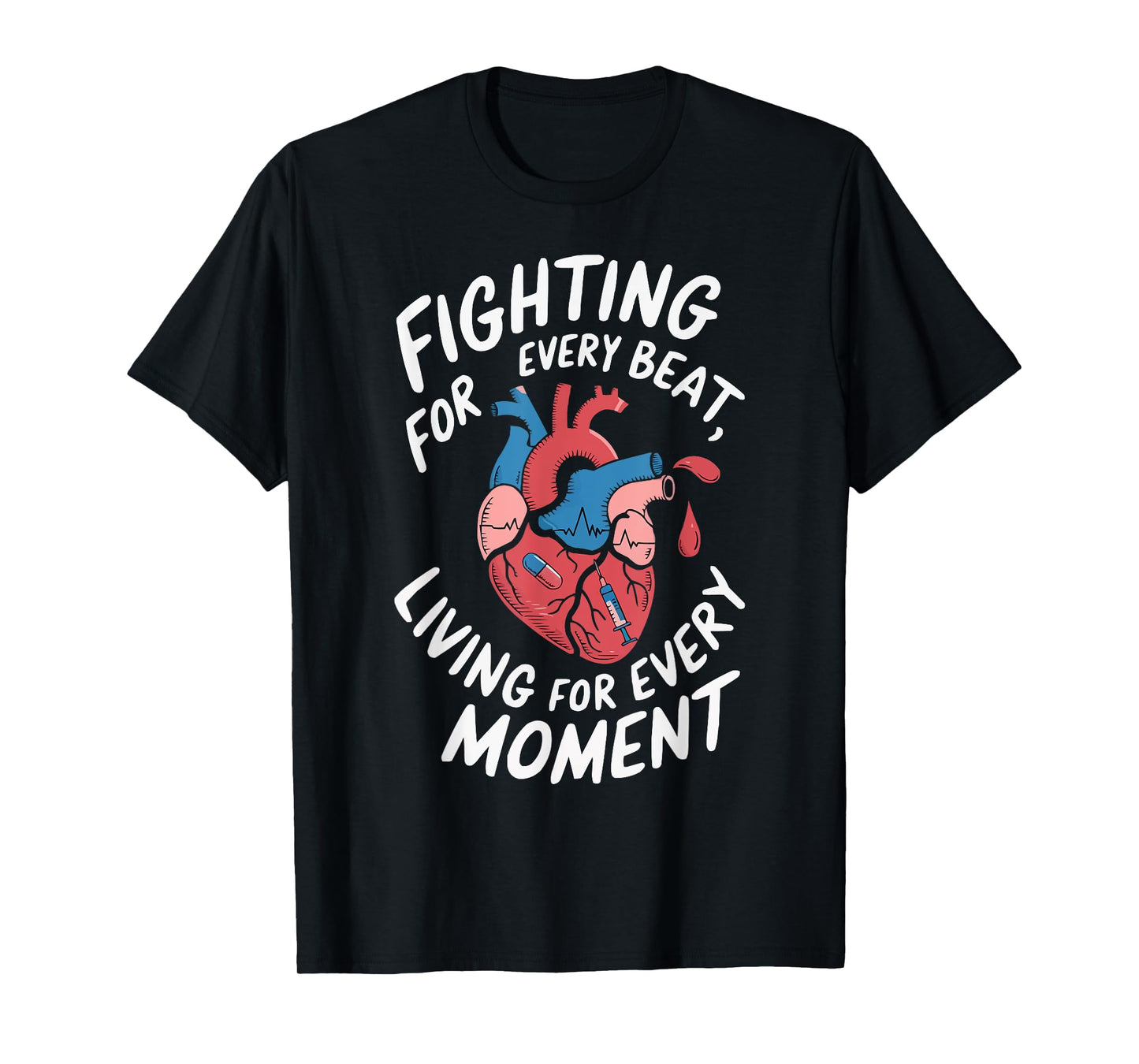 Congestive Heart Failure Chronic Disease CHF Awareness T-Shirt