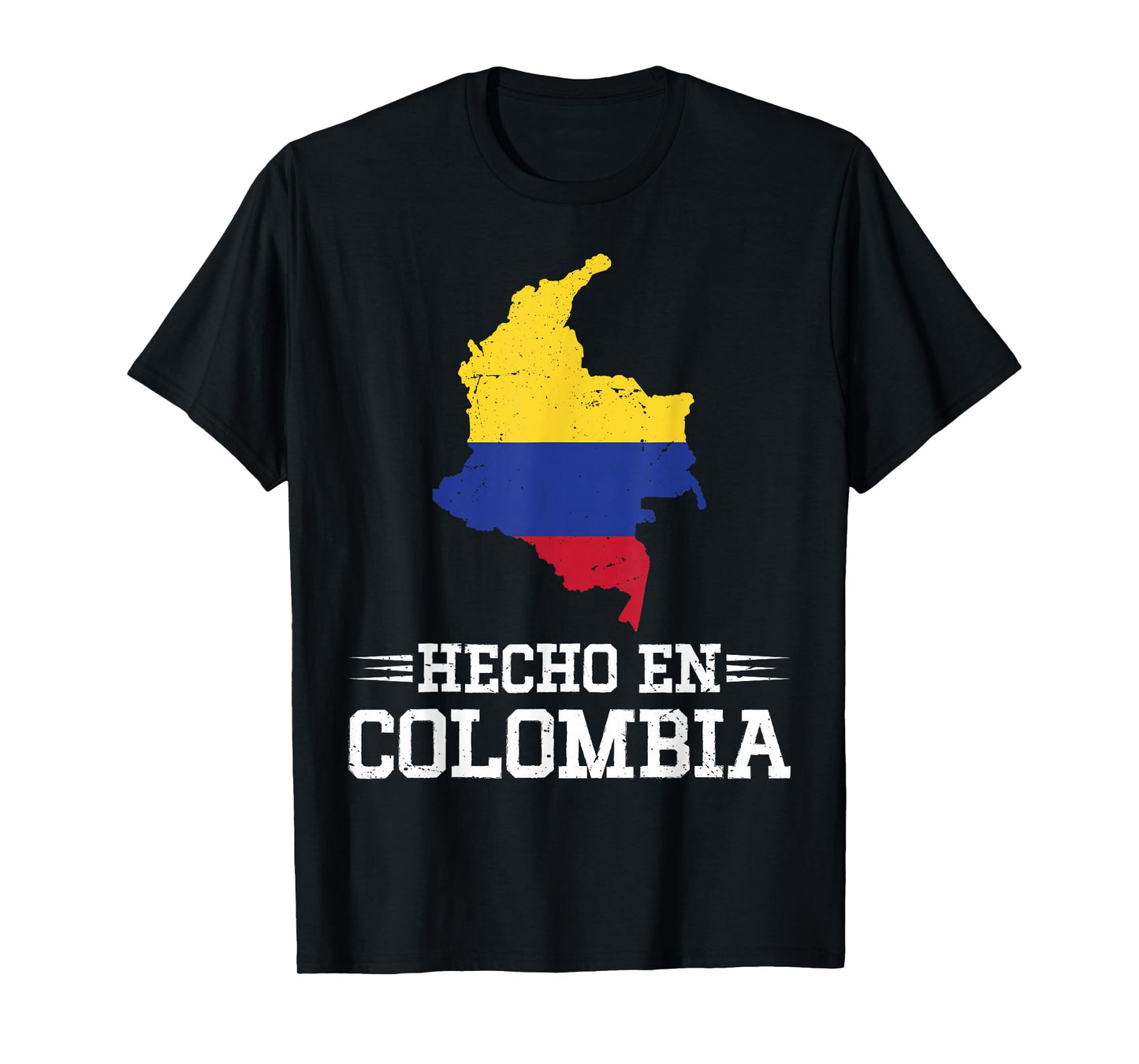 Hecho en Colombia Colombian Heritage Colombian Flag T-Shirt