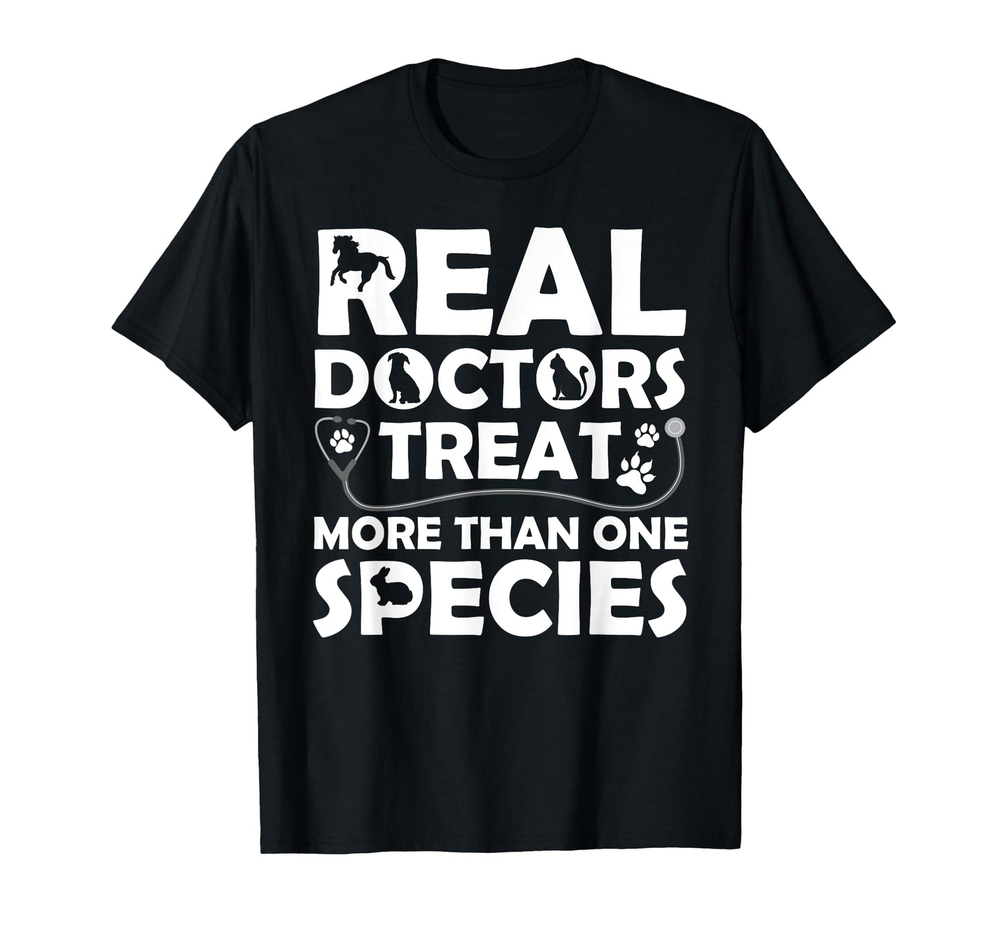 Cool Veterinarian Design For Men Women Veterinary Pet Doctor T-Shirt