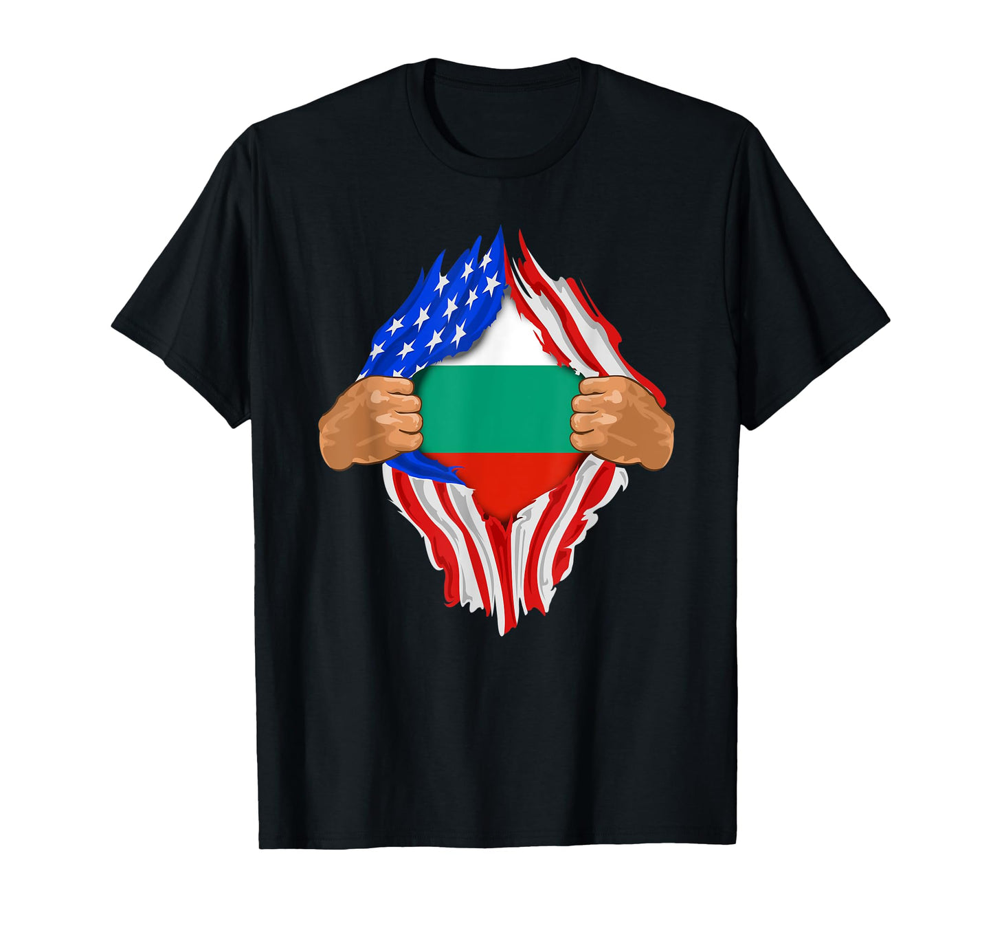 Bulgarian Blood Inside Me | Bulgaria Flag Gift T-Shirt