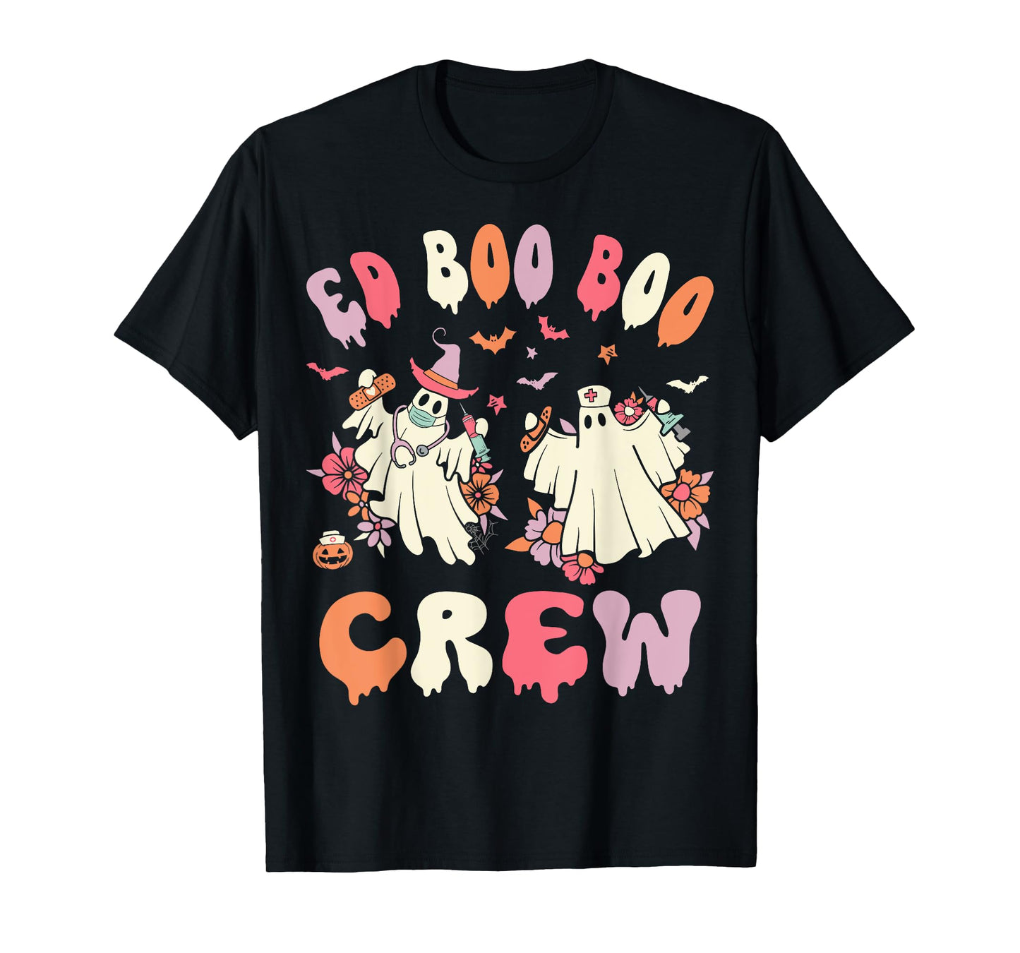 Cute Emergency Department Funny ER Nurse Halloween T-Shirt