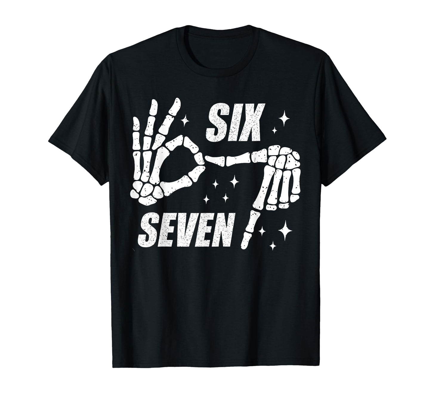 Cool Six Seven Number Gen Alpha Slang 6 7 Trending Meme T-Shirt