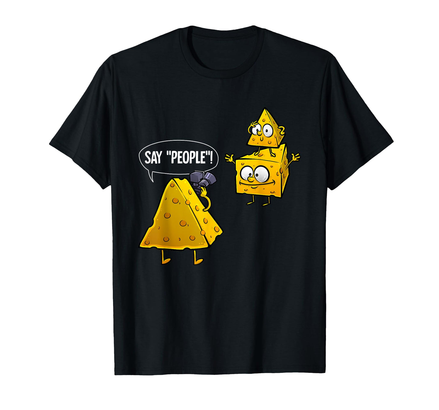 Cool Photography Gift Men Women Cheese Photographer Lovers T-Shirt Small