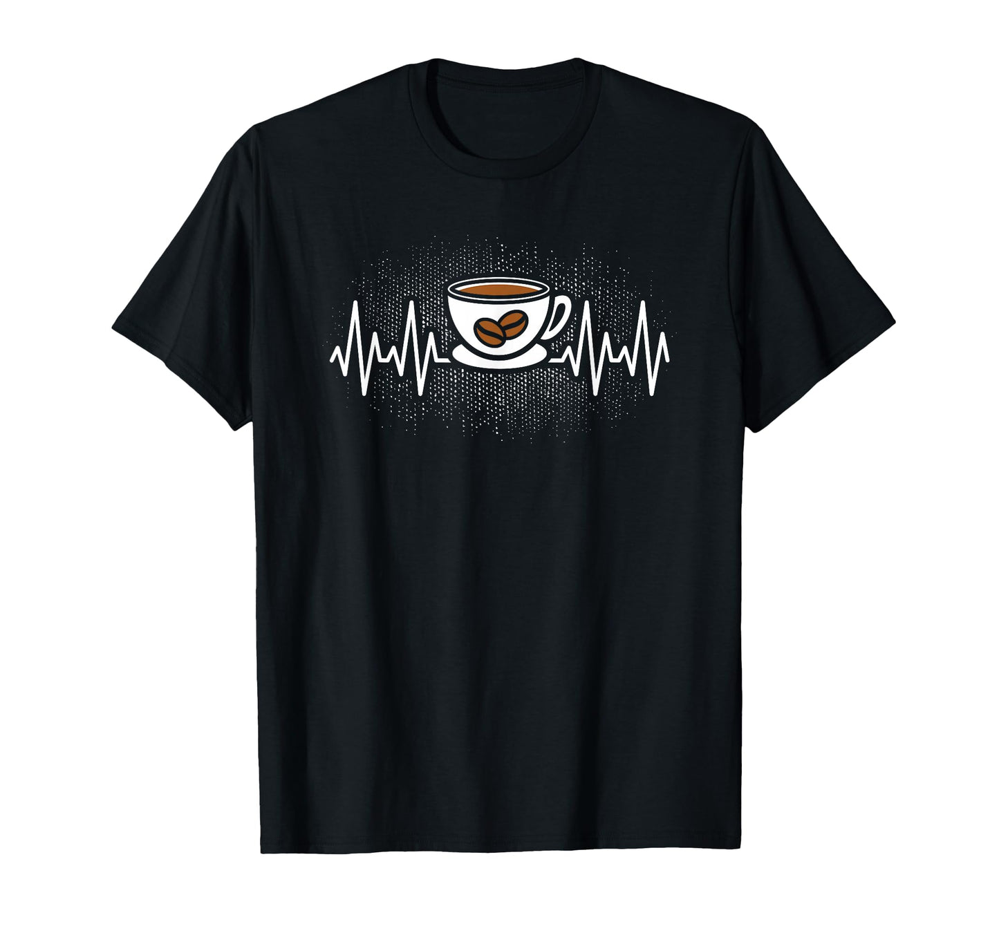 Coffee Heartbeat Cup Of Coffee Coffee Men Women T-Shirt