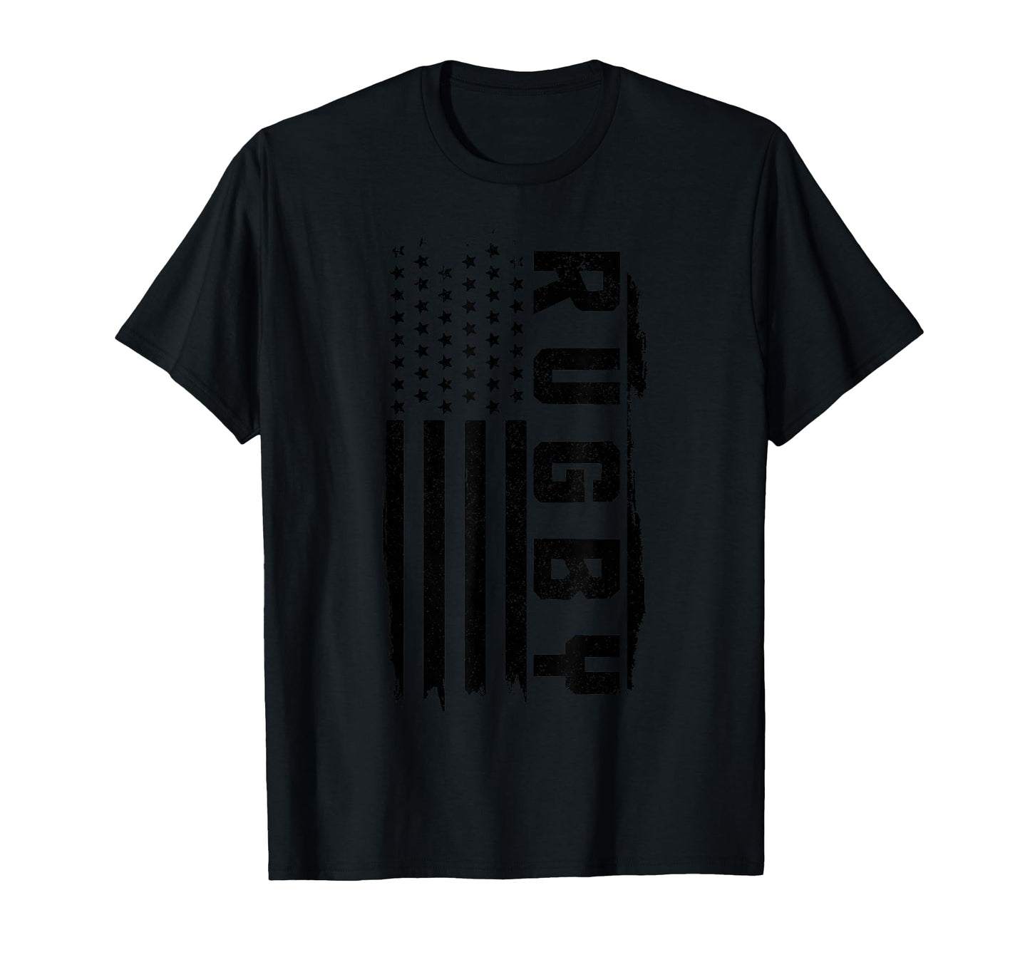 Rugby Player American Flag Patriotic Vintage Rugby T-Shirt