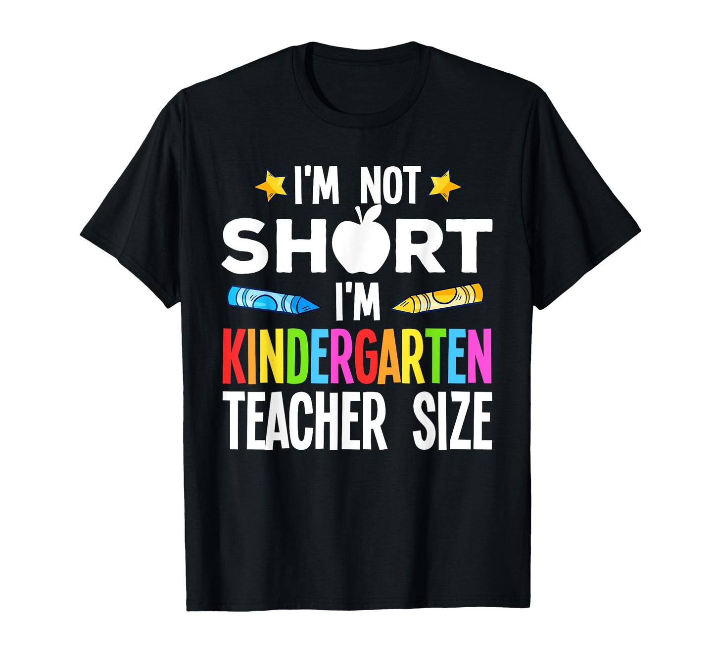 Cool Kindergarten Teacher Art for Men Women Preschool Kinder T-Shirt Small