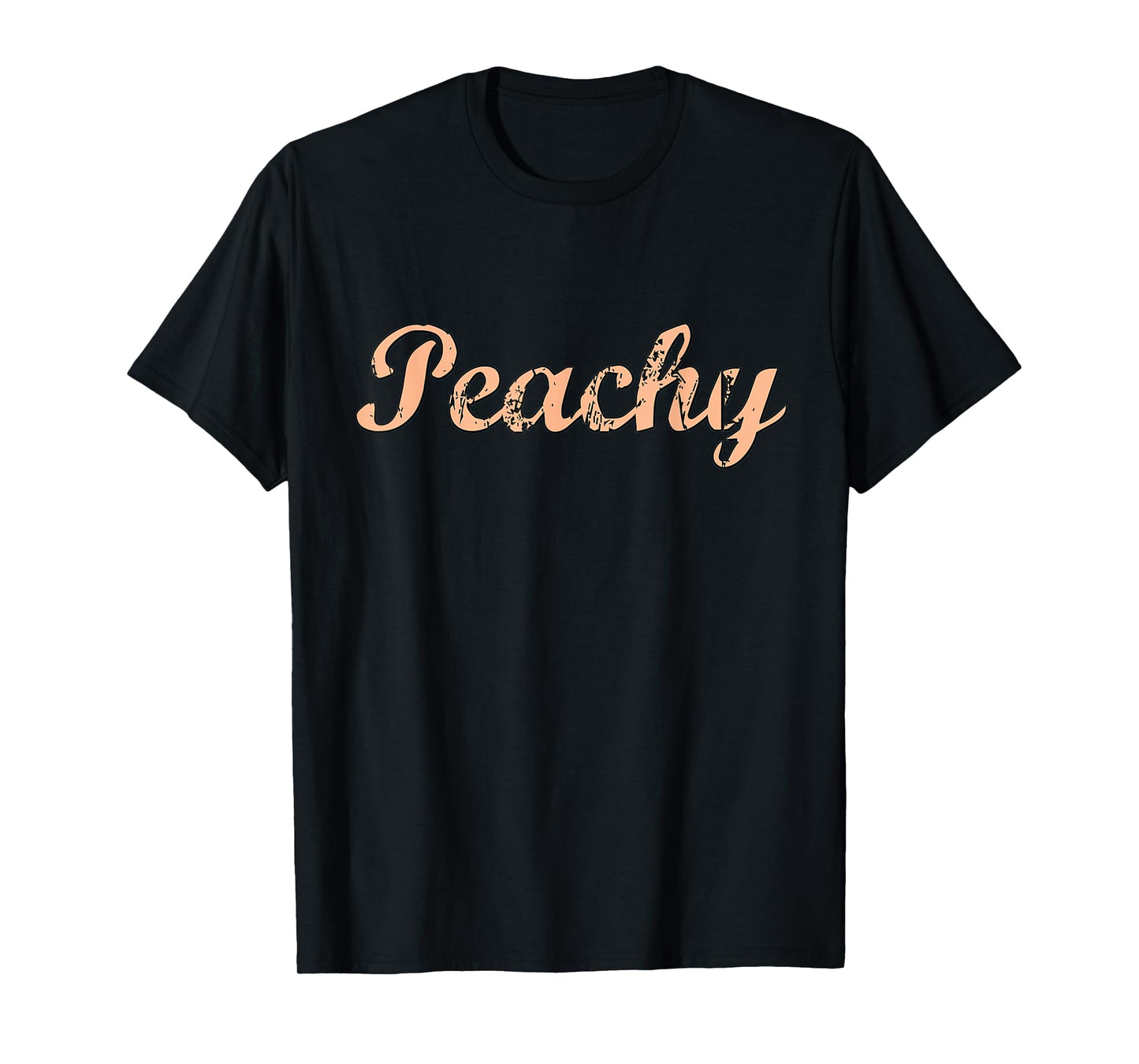 Peachy Vintage Weathered Retro 70's Classic Peach T-Shirt