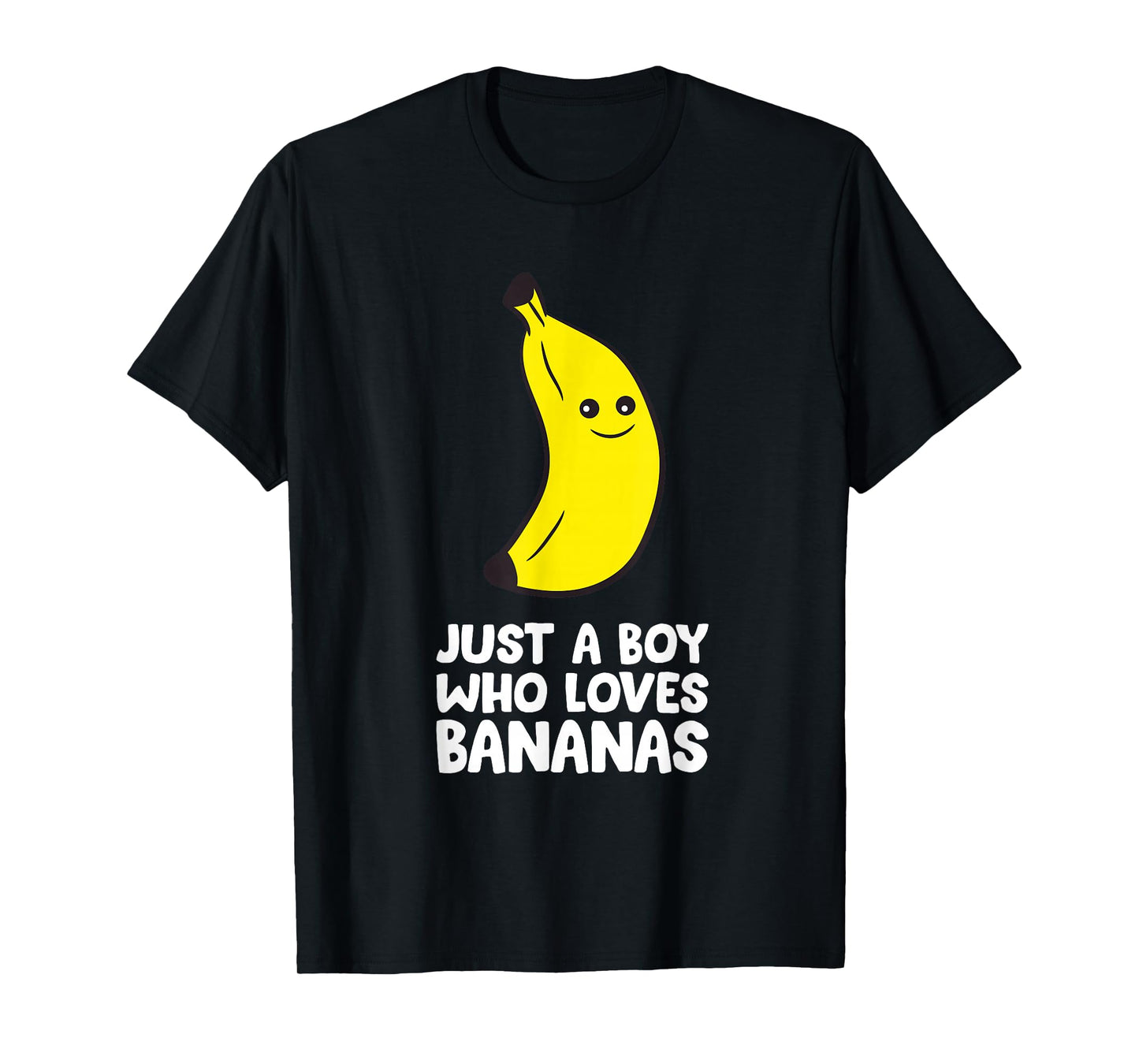 Just a Boy Who Loves Bananas T-Shirt