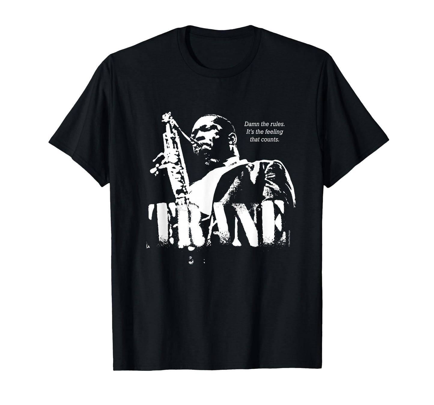 Coltrane Jazz Wisdom Saxophonist Musician (1-Color) T-Shirt