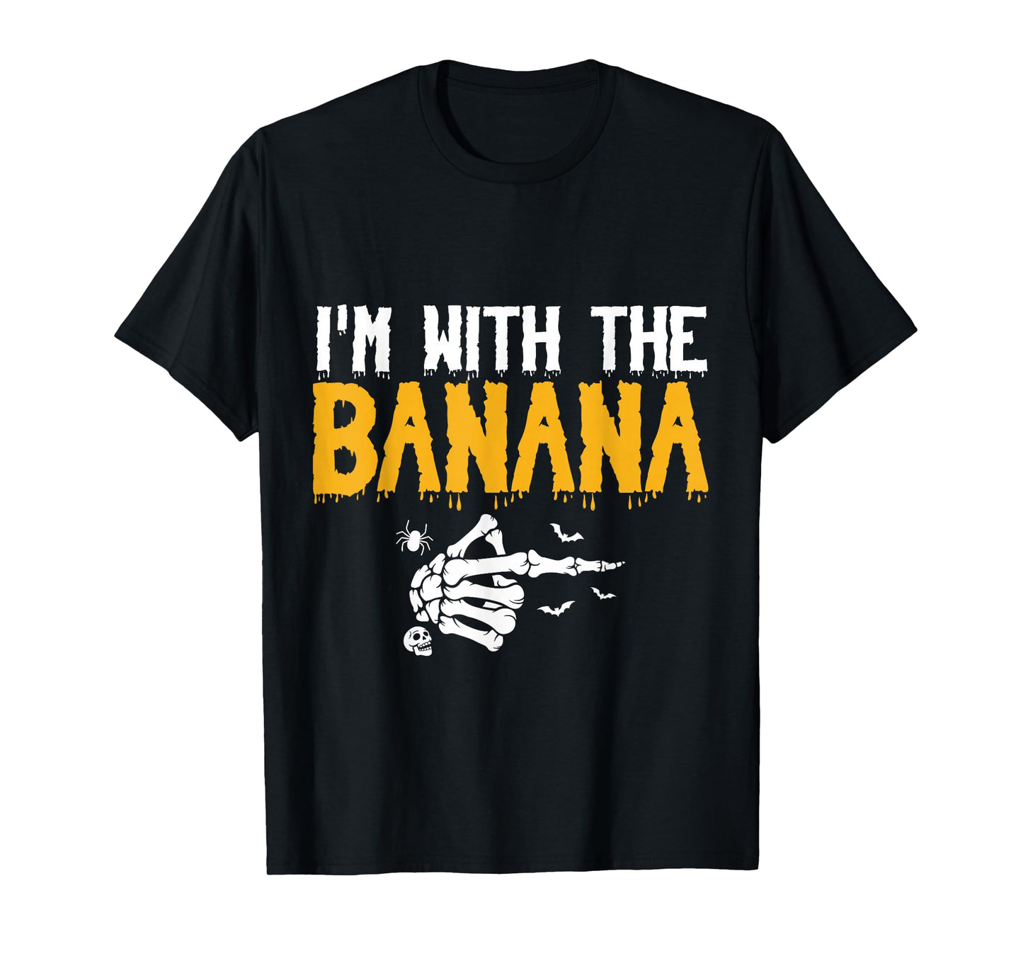 I'm with The Banana Halloween Costume Matching Couple T-Shirt