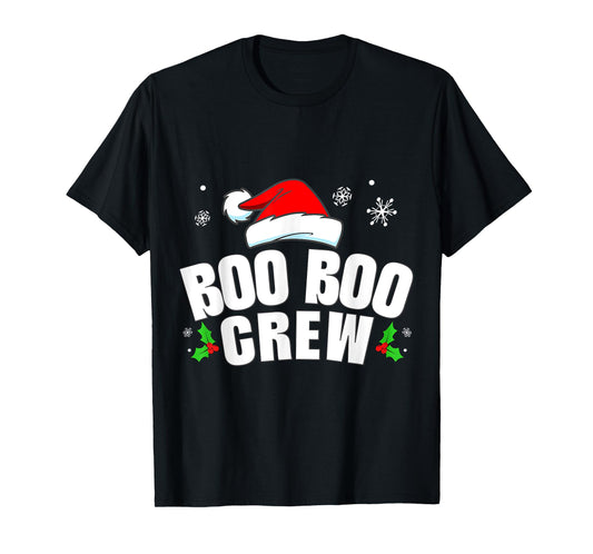 Christmas Boo Boo Crew Men Women Buffalo Plaid T-Shirt