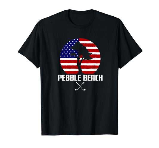 Pebble Beach Golf Tshirt | Cypress Tree T-Shirt