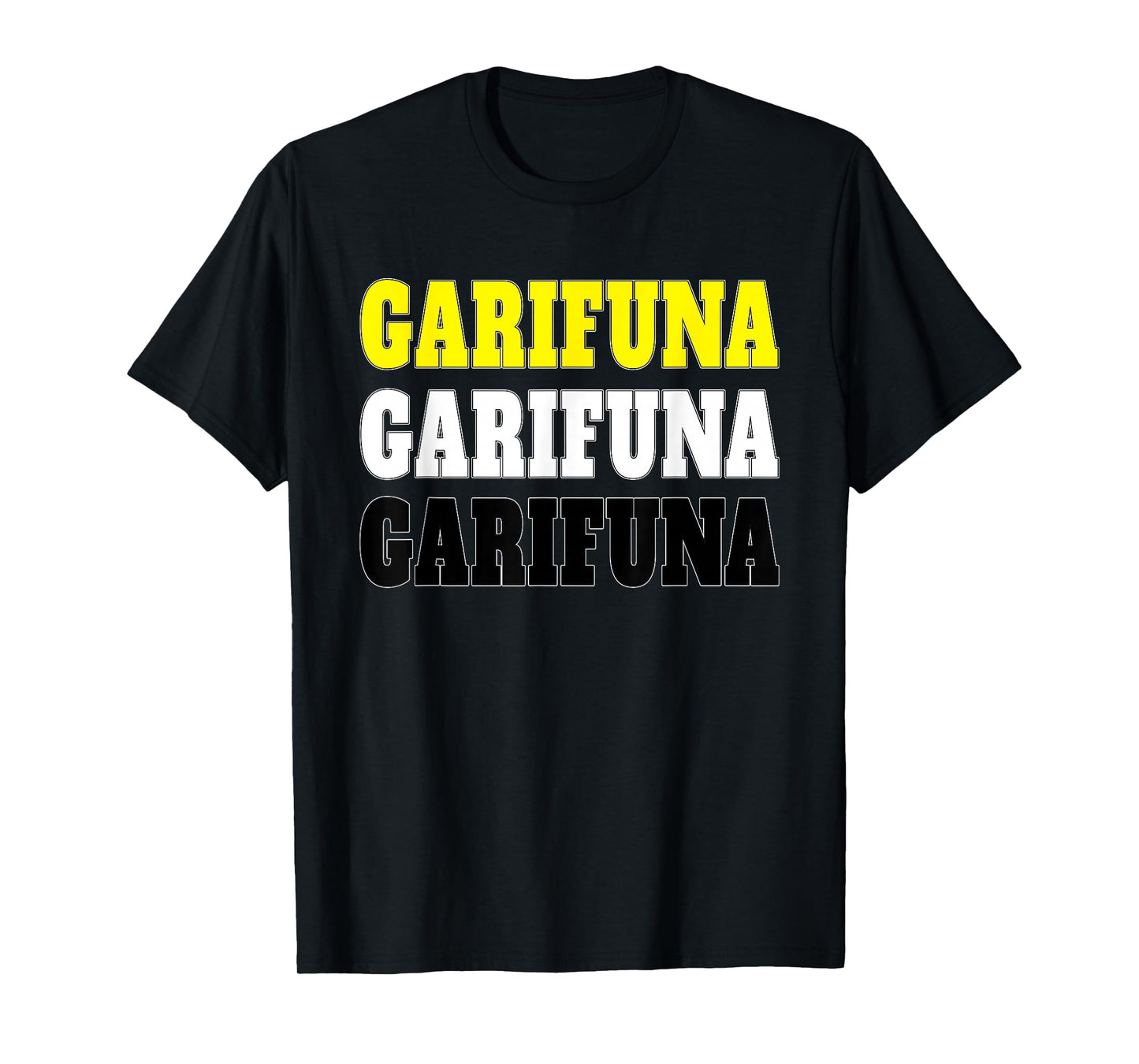Garifuna Love Garinagu Afro Caribbean Garifuna Flag T-Shirt