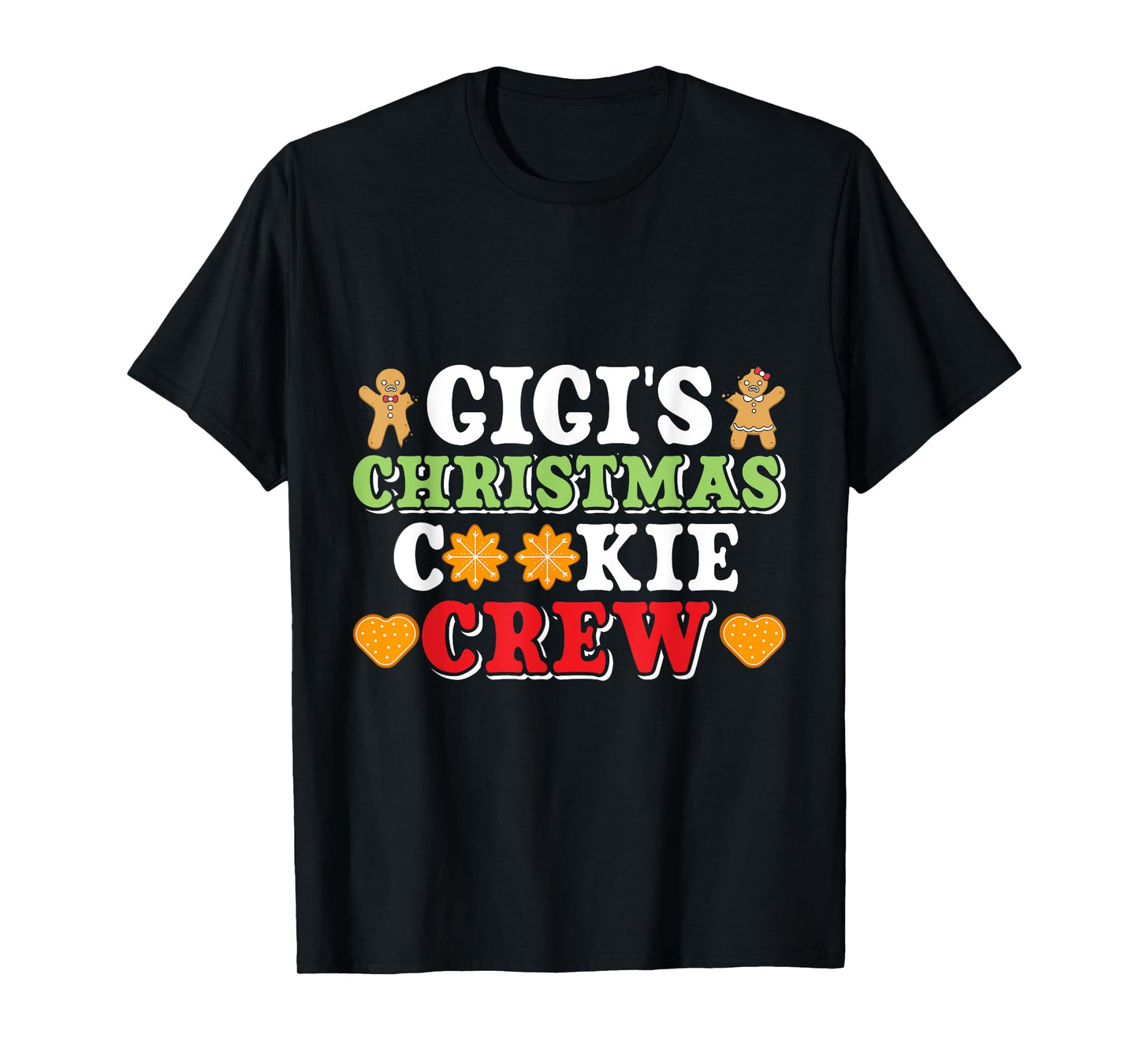 Christmas Costume GIGI'S CHRISTMAS COOKIE CREW Grandchildre T-Shirt