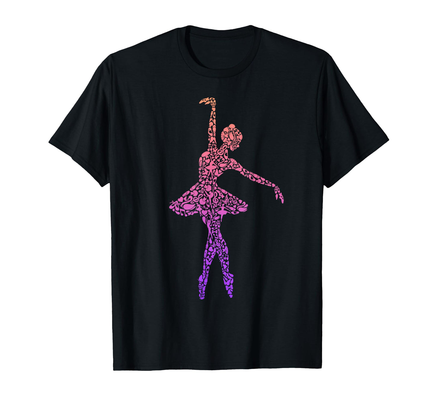Ballet Ballerinas Women Kids Girls Ballet Dancer T-Shirt