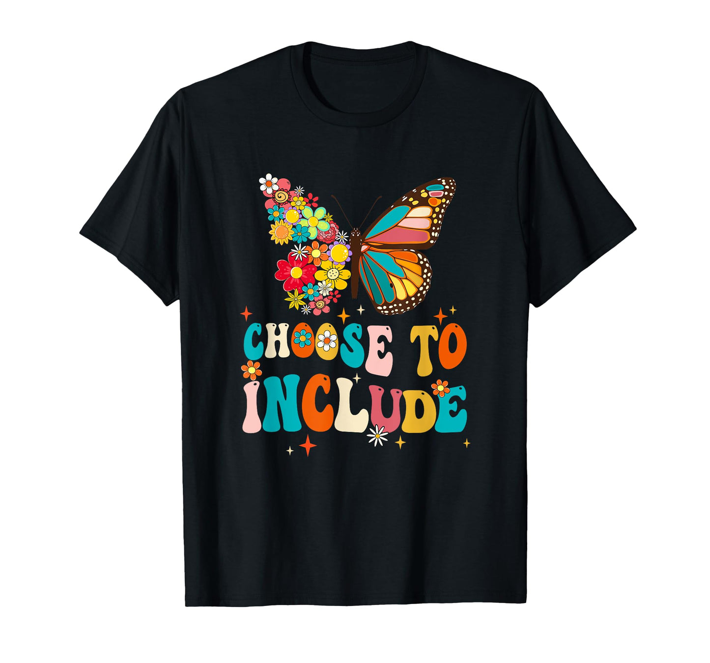 Choose To Include Teacher Special Education Autism Awareness T-Shirt