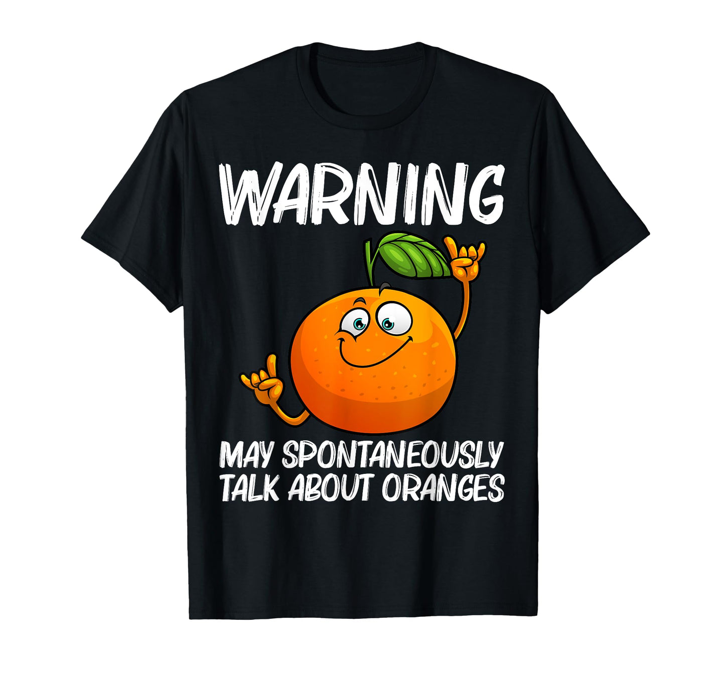 Cool Orange For Men Women Tropical Fruit Citrus Dance Food T-Shirt