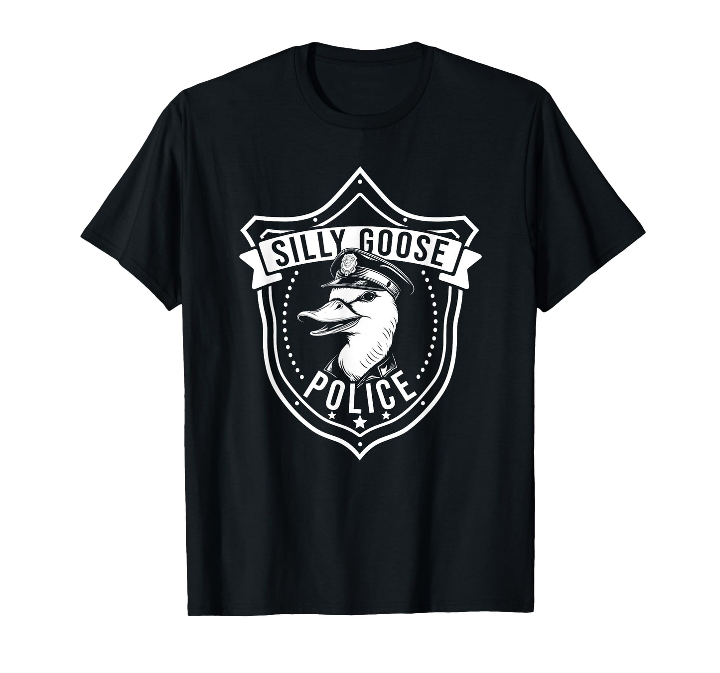 Silly Goose Police Funny Cop Meme Men Women Kids T-Shirt